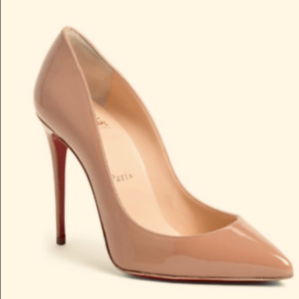 Christian Louboutin nude High Heels EU 37 US 7